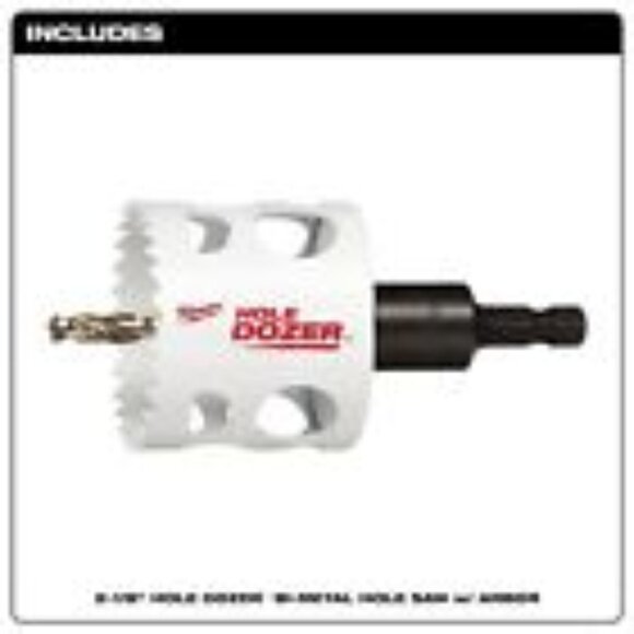 Milwaukee Other - Milwaukee 49-56-9668 2 1/8” hole dozer multi-material hole saw new tooth design
